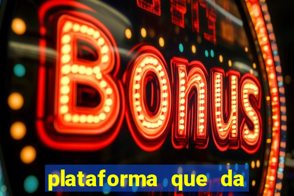 plataforma que da para depositar 1 real